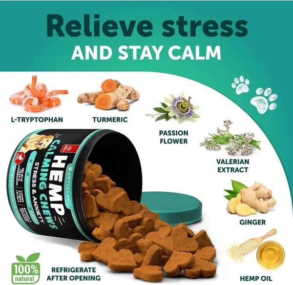 Anxiety Relief Treats Supplements - Pet Zen Club