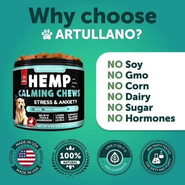 Anxiety Relief Treats Supplements - Pet Zen Club