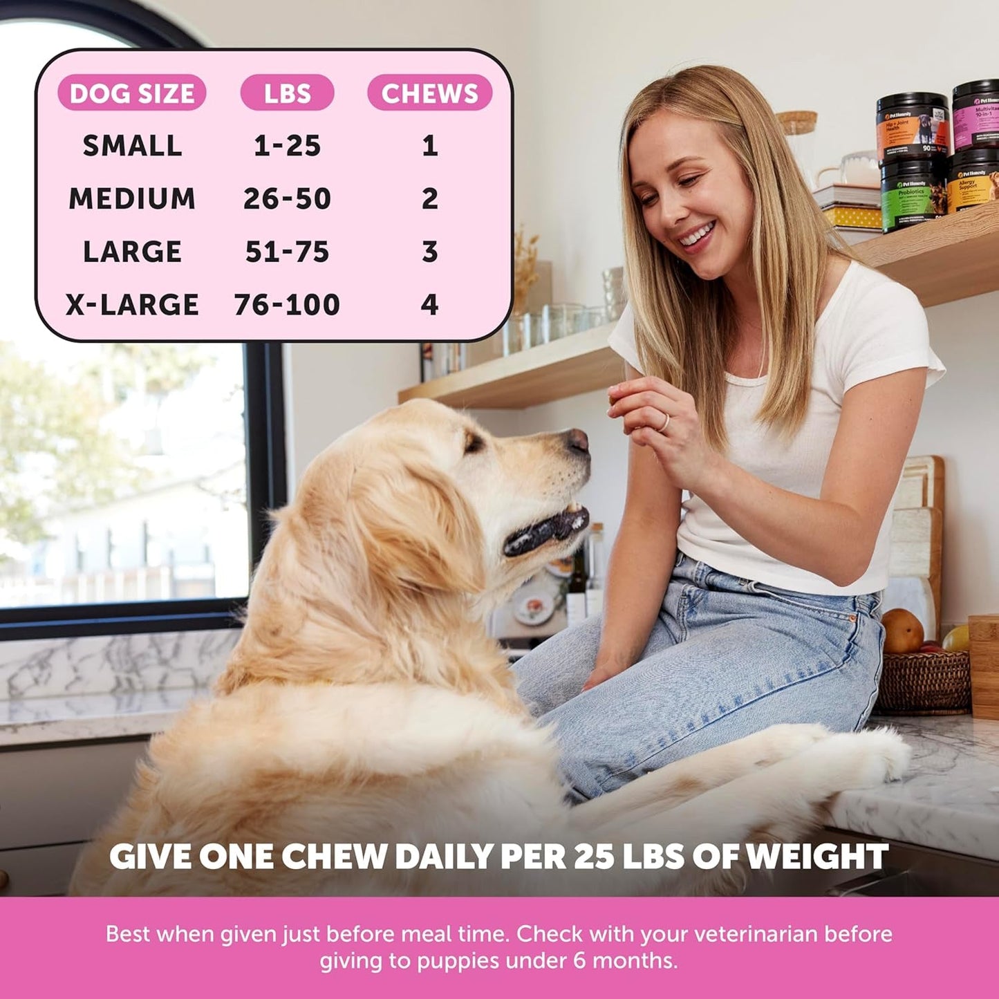 Multivitamin chews for dog - Pet Zen Club