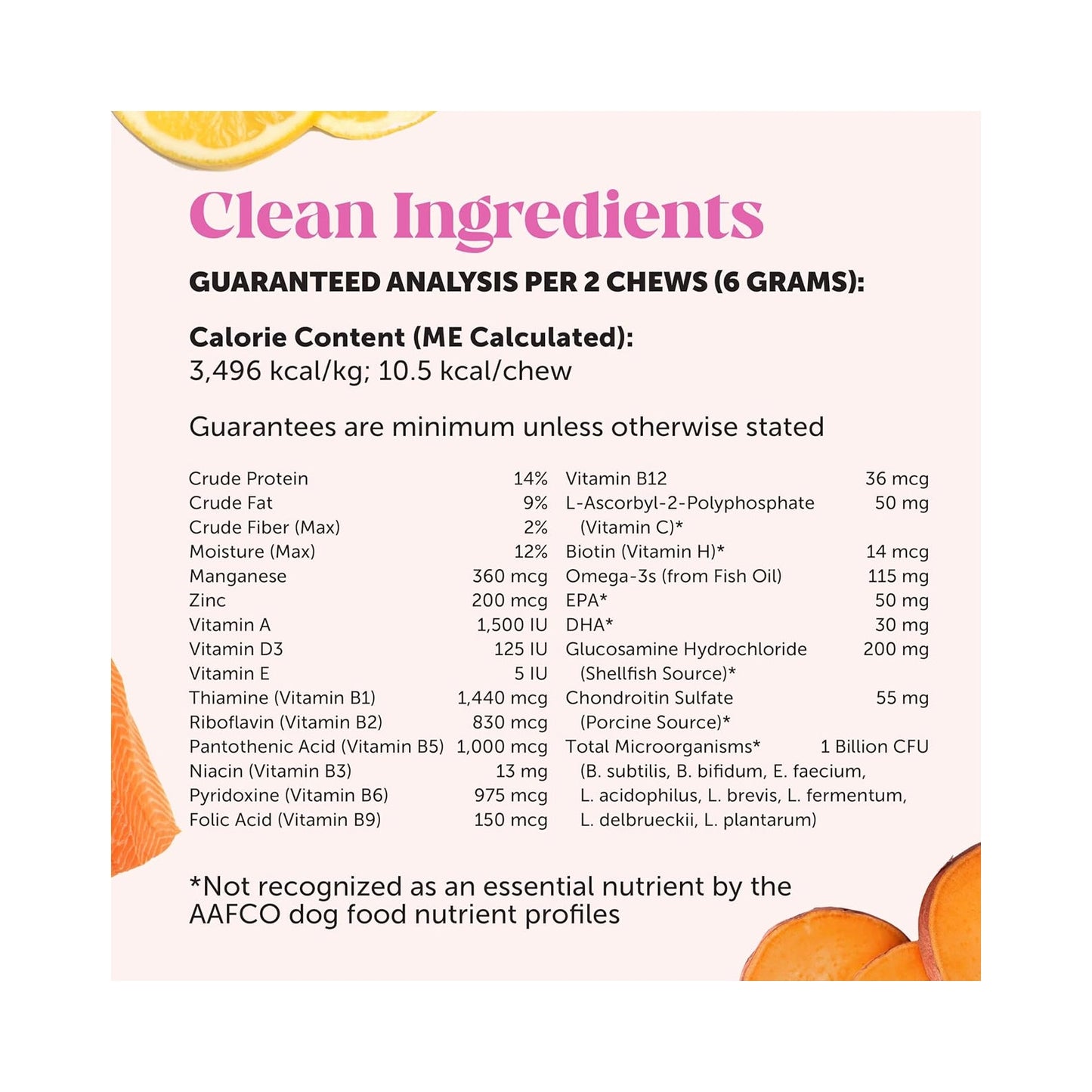 Multivitamin chews for dog - Pet Zen Club