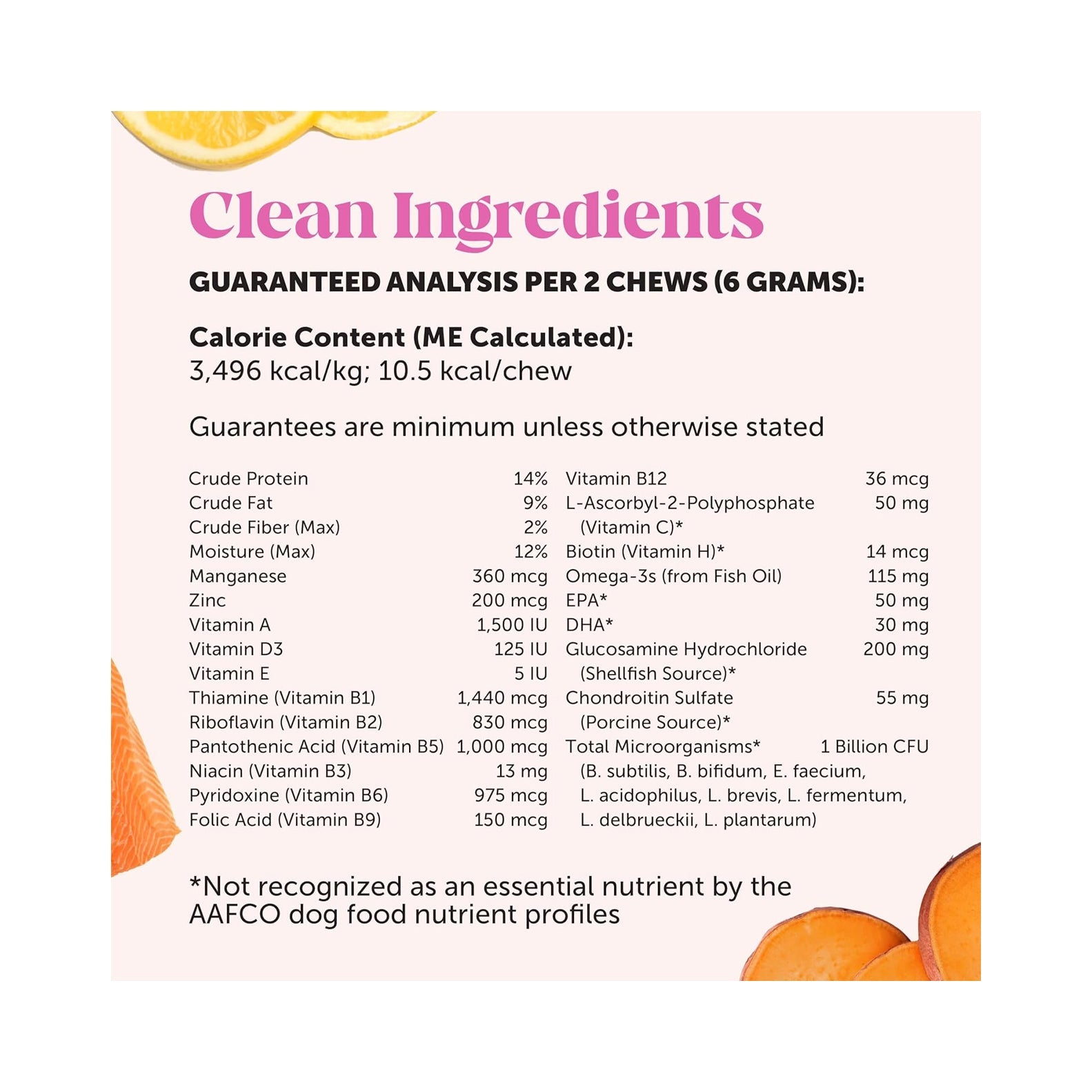 Multivitamin chews for dog - Pet Zen Club