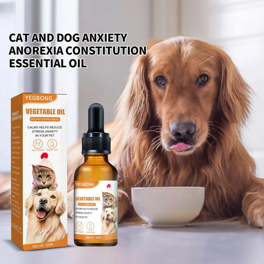 Natural Organic Calming Drops - Pet Zen Club
