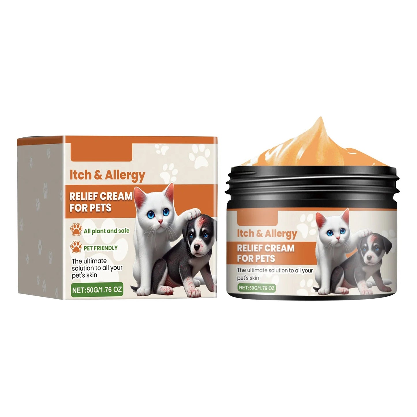 New Pet Antiitch Antiallergic Cream Skin Soothing Recovery Care Herbal Nourishing Cream Desechos Y Limpieza Del Hogar Aseo Para - Pet Zen Club