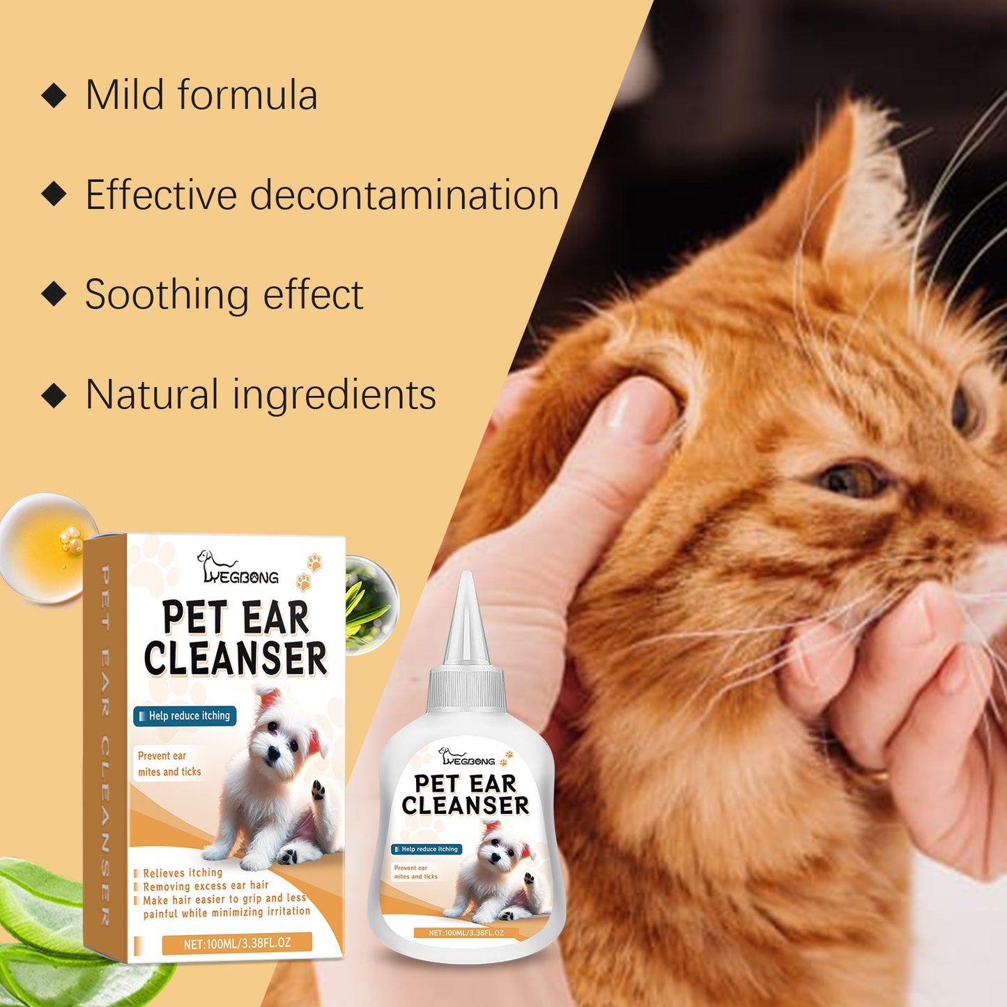Pet Ear Cleaner All - Purpose - Pet Zen Club