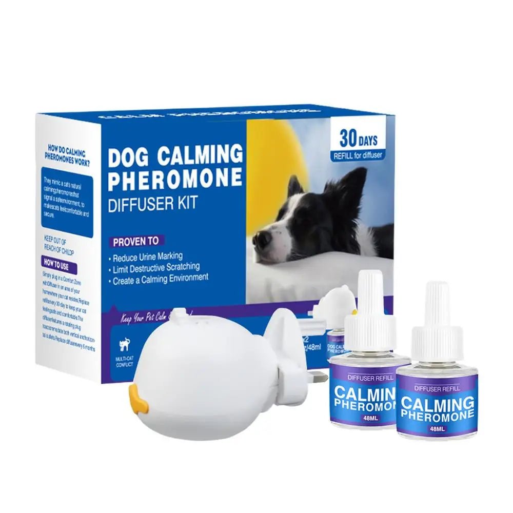 Pet Pheromones Calming Diffuser For Cat Dog Calm Relaxing Emotion Relief Soothing Pheromone Plug - In Relaxants Refill Calming - Pet Zen Club