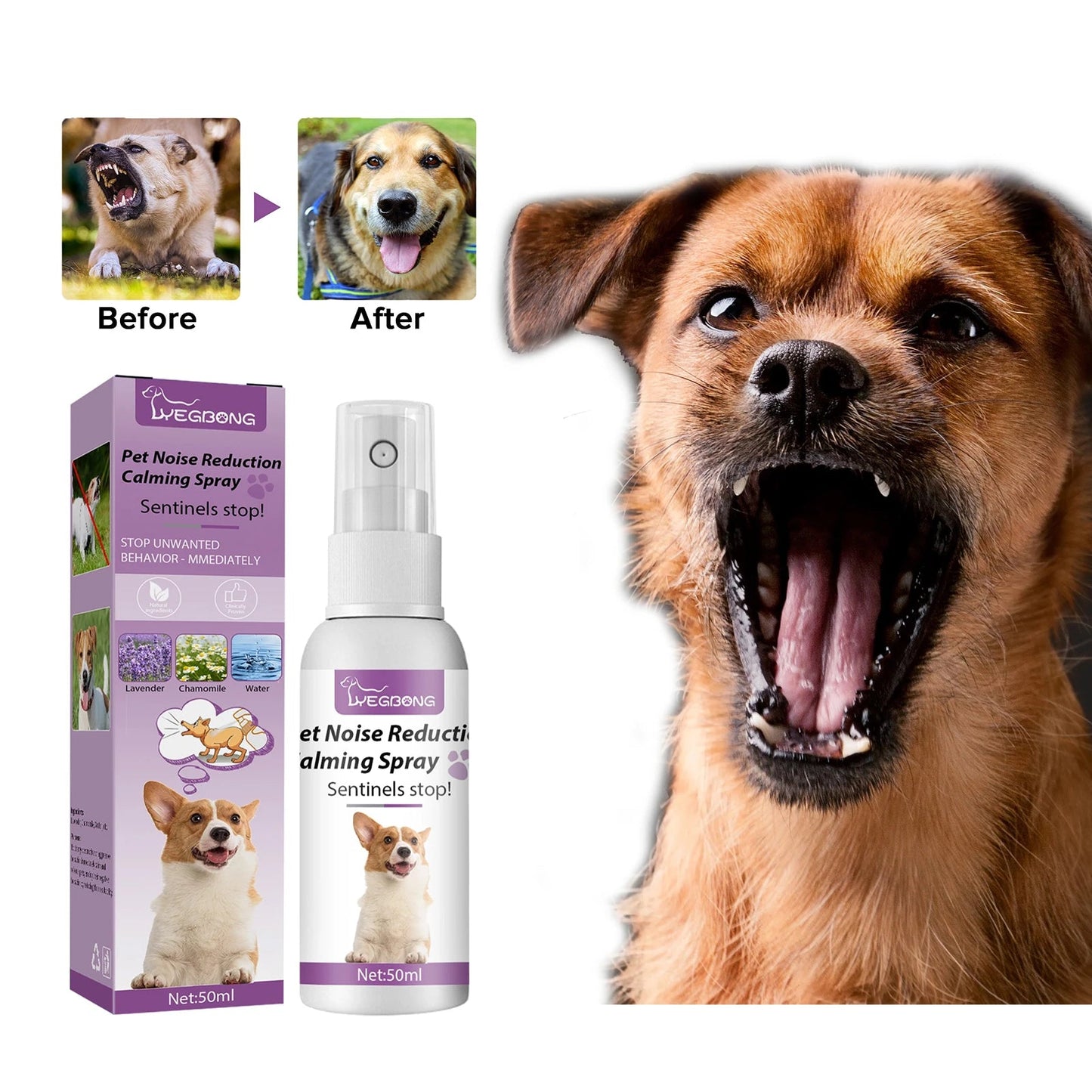 Pets Calming Spray Prevent Howling Relieve Stress Spray Manage Emotions Scratching Fighting Prevention Cat Anti - anxiety Liquid - Pet Zen Club