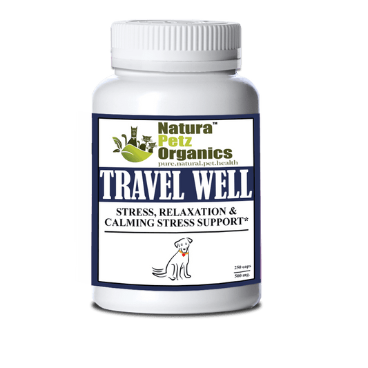 Travel Well: Natural Calming Solution for Dogs and Cats
