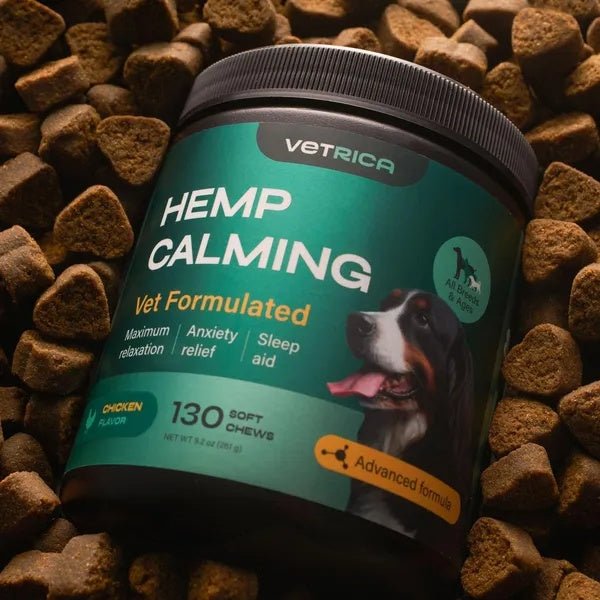 Calming Chews For Dogs Chicken Flavor All Canine Breeds Vet Visits Travel 130 Chews - Pet Zen Club
