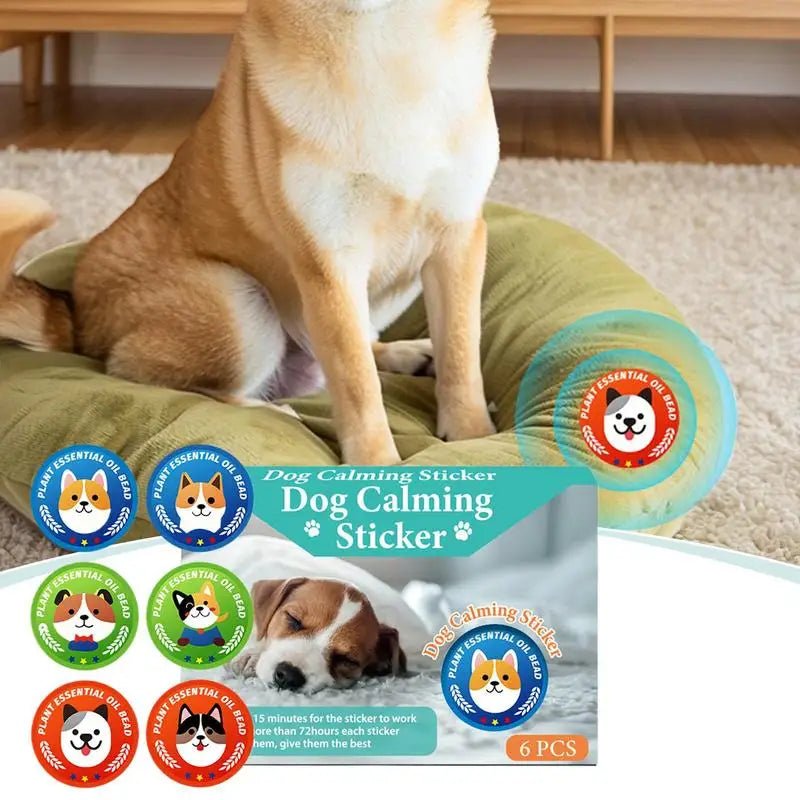 Calming For Cats 6X Fast Release Sedative Patches Kitten Calming Patches Portable Long Lasting Pet Supply For Outdoor Home - Pet Zen Club