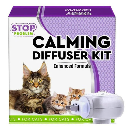 Cat Calming Diffuser & Pet Anti Anxiety Products Feline Calm Pheromones Plug In - Pet Zen Club