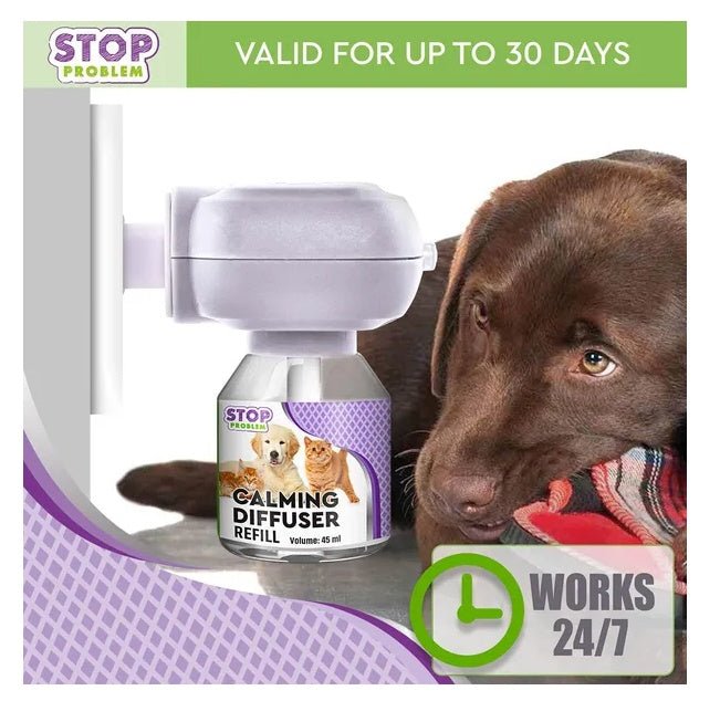Cat Calming Diffuser & Pet Anti Anxiety Products Feline Calm Pheromones Plug In - Pet Zen Club