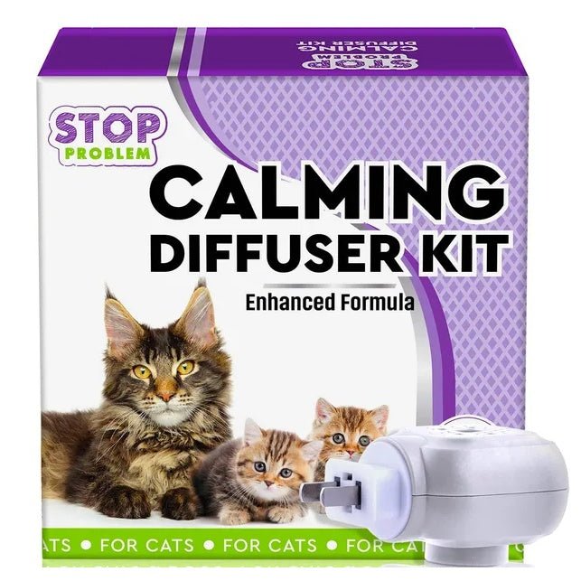 Cat Calming Diffuser & Pet Anti Anxiety Products Feline Calm Pheromones Plug In - Pet Zen Club