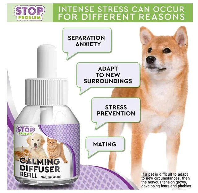 Cat Calming Diffuser & Pet Anti Anxiety Products Feline Calm Pheromones Plug In - Pet Zen Club