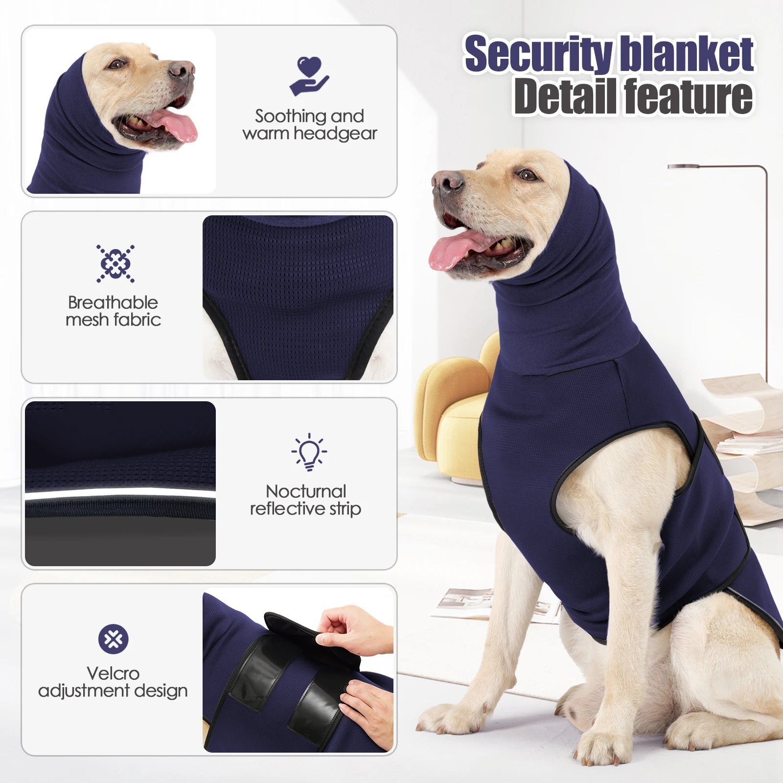 Dog Anxiety Vest - Pet Zen Club