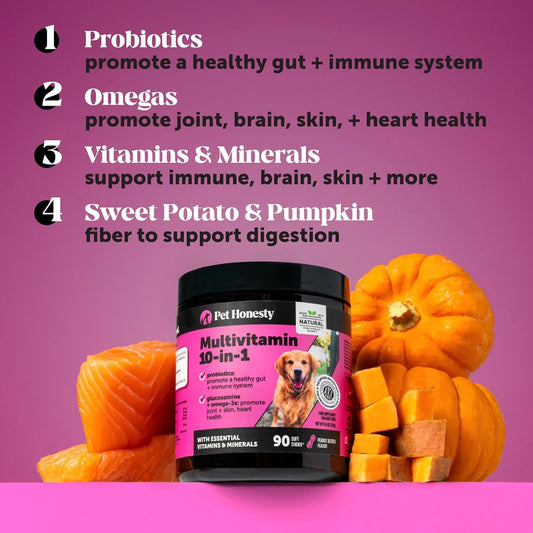 Multivitamin chews for dog - Pet Zen Club