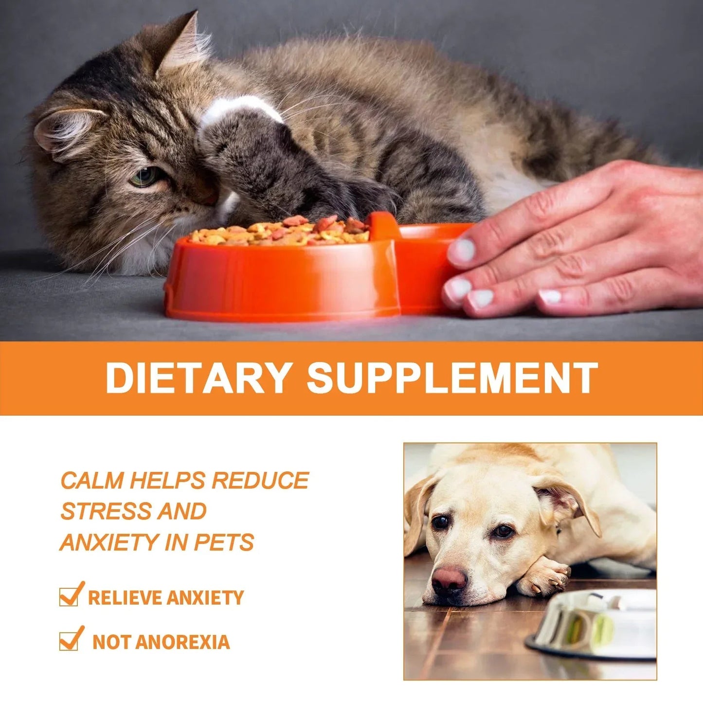 Natural Organic Calming Drops - Pet Zen Club