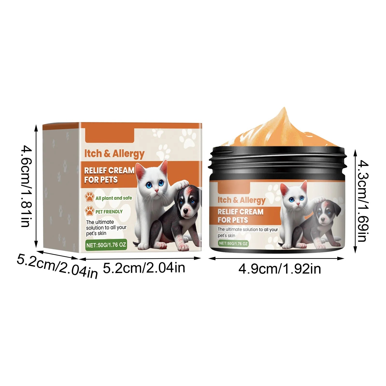 New Pet Antiitch Antiallergic Cream Skin Soothing Recovery Care Herbal Nourishing Cream Desechos Y Limpieza Del Hogar Aseo Para - Pet Zen Club
