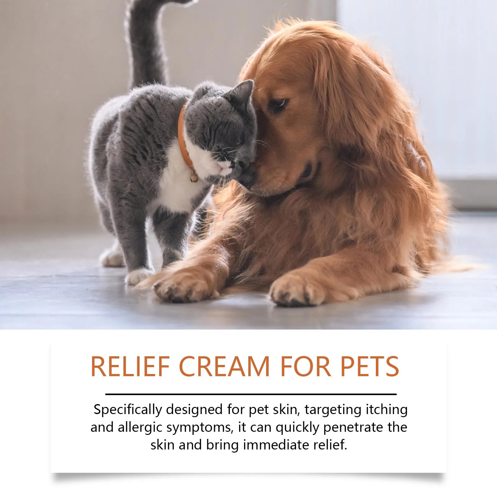 New Pet Antiitch Antiallergic Cream Skin Soothing Recovery Care Herbal Nourishing Cream Desechos Y Limpieza Del Hogar Aseo Para - Pet Zen Club