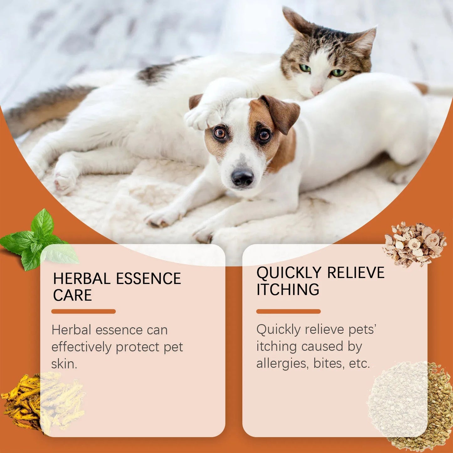New Pet Antiitch Antiallergic Cream Skin Soothing Recovery Care Herbal Nourishing Cream Desechos Y Limpieza Del Hogar Aseo Para - Pet Zen Club
