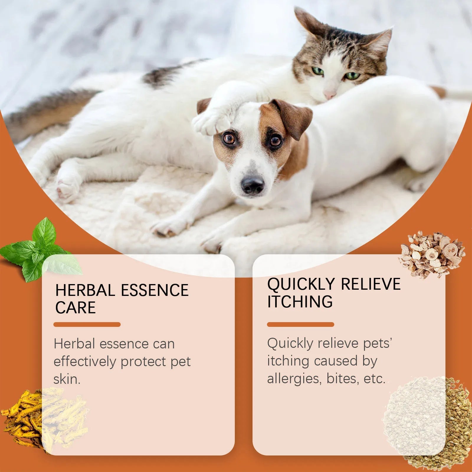 New Pet Antiitch Antiallergic Cream Skin Soothing Recovery Care Herbal Nourishing Cream Desechos Y Limpieza Del Hogar Aseo Para - Pet Zen Club