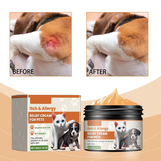 New Pet Antiitch Antiallergic Cream Skin Soothing Recovery Care Herbal Nourishing Cream Desechos Y Limpieza Del Hogar Aseo Para - Pet Zen Club