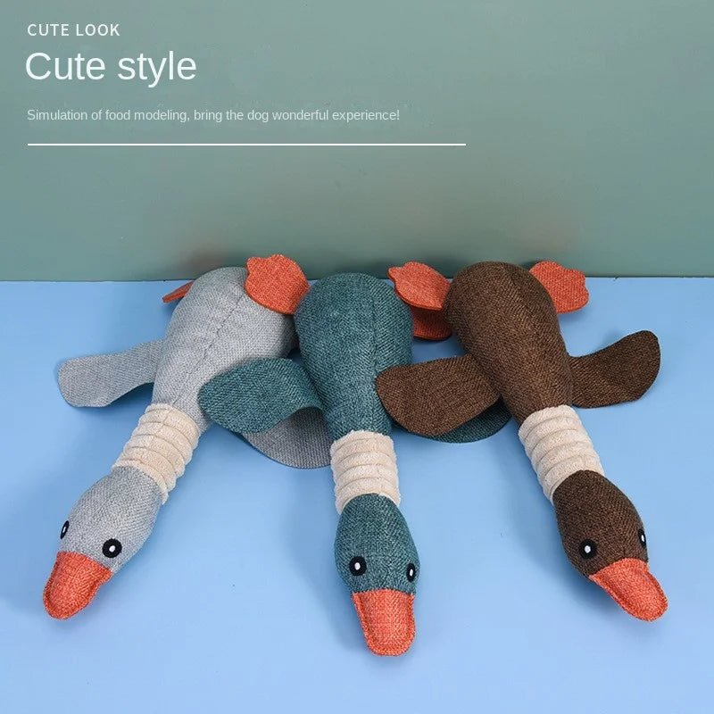 New Pet Toys, Wild Goose, Sound - Resistant, Bite - Resistant, Teeth - Cleaning, Dog and Cat Pet Supplies - Pet Zen Club
