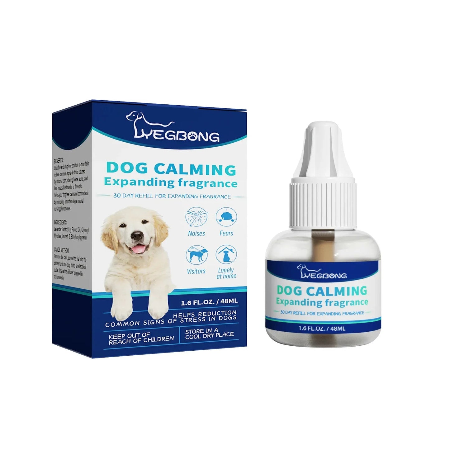 Pet Calming Liquid Dog Emotions Relief Noise Reduction Train Anti Anxiety Fighting Calming Diffuser Manage Cat Calm down Fluid - Pet Zen Club