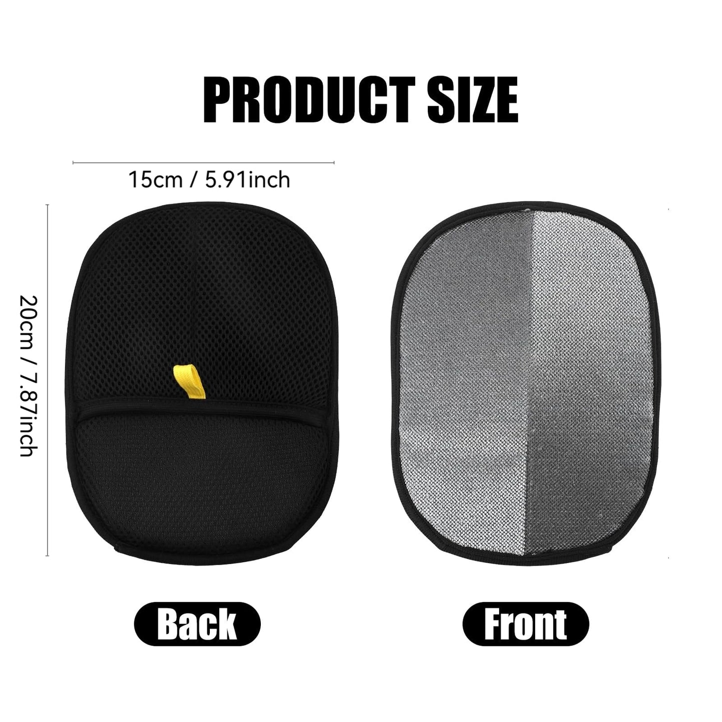 Pet Hair Removal Tool Reusable Static Removal Gloves, Double - Sided Grooming Gloves for Pets, Removes Pet Fur Hair for Carpets - Pet Zen Club