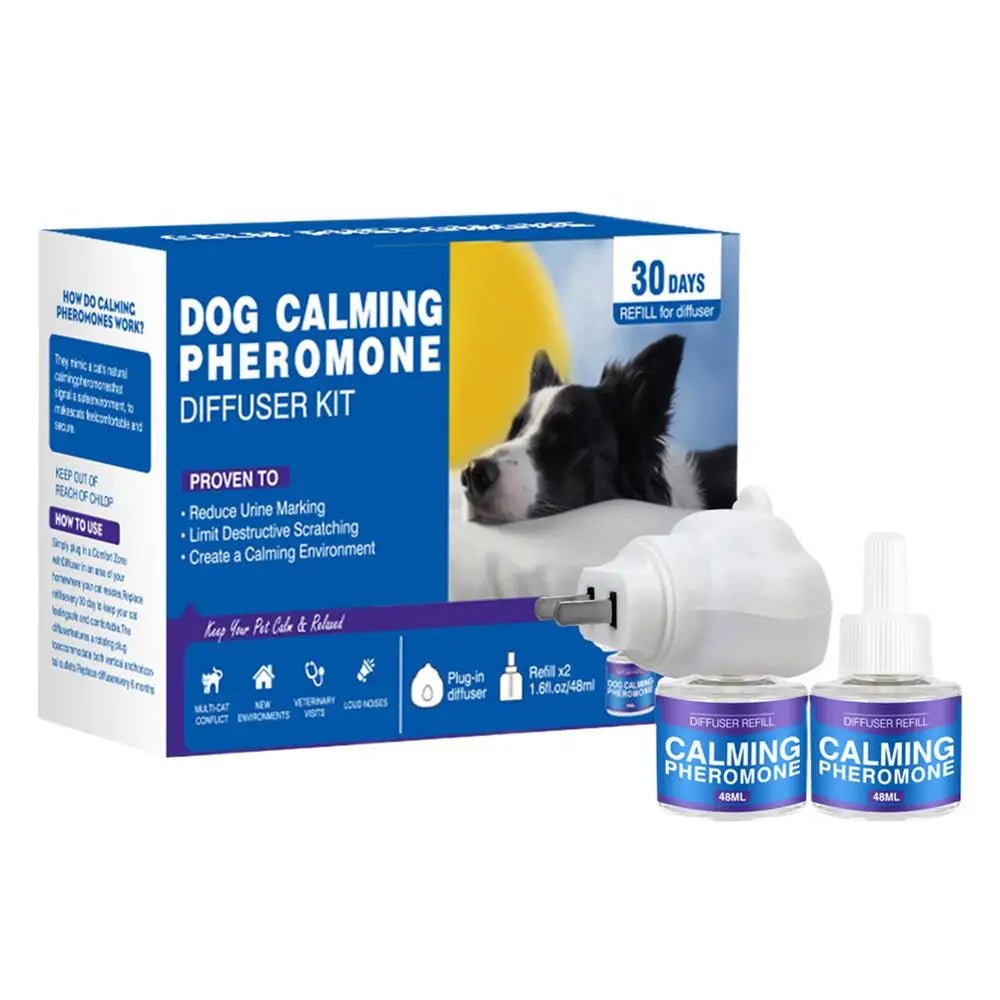 Pet Pheromones Calming Diffuser For Cat Dog Calm Relaxing Emotion Relief Soothing Pheromone Plug - In Relaxants Refill Calming - Pet Zen Club