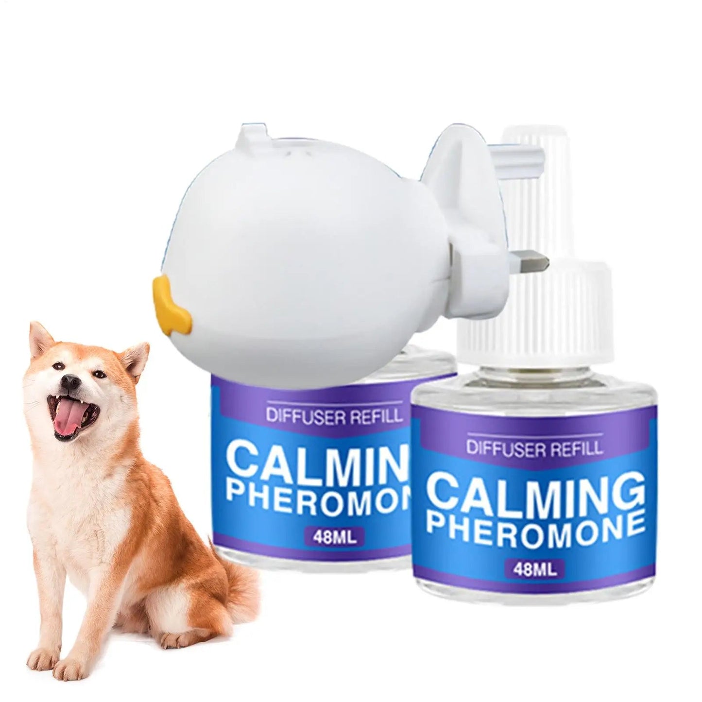 Pet Pheromones Calming Diffuser For Cat Dog Calm Relaxing Emotion Relief Soothing Pheromone Plug - In Relaxants Refill Calming - Pet Zen Club