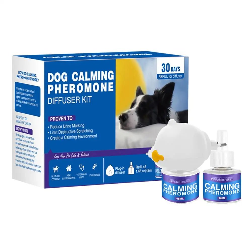 Pet Pheromones Calming Diffuser For Cat Dog Calm Relaxing Emotion Relief Soothing Pheromone Plug - In Relaxants Refill Calming - Pet Zen Club